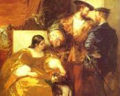 理查德 帕克斯 伯宁顿 : Francis I and the Duchess of Etampes